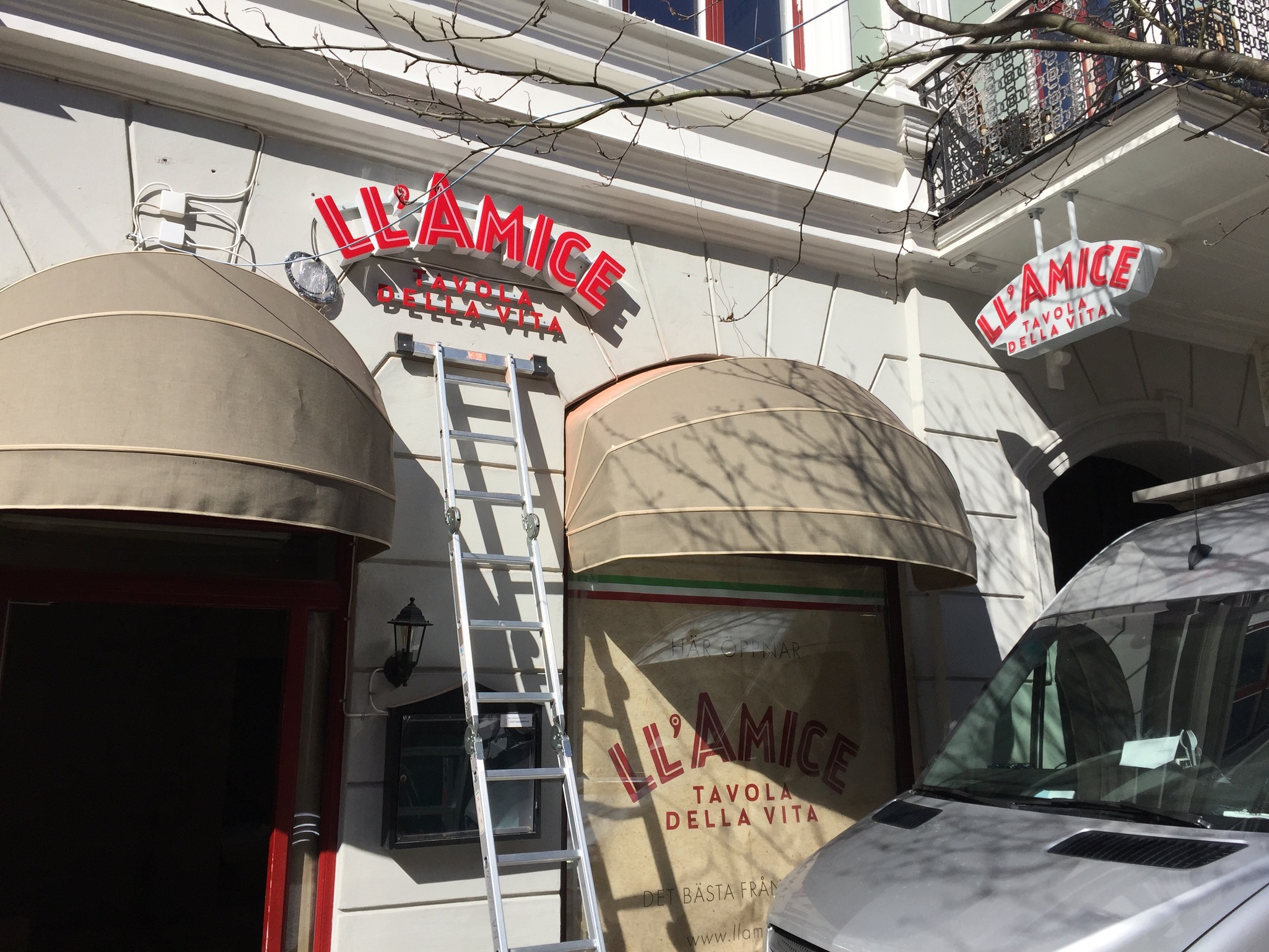 publicité lumineuse