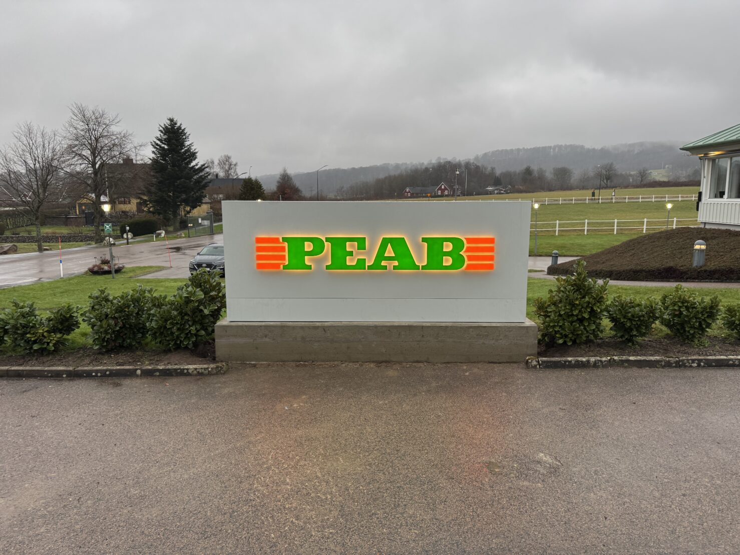 publicité lumineuse